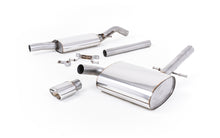Load image into Gallery viewer, VW Corrado G60 1.8 - Resonated (Quieter) Cat-Back Exhaust System with Polished Oval Tip
