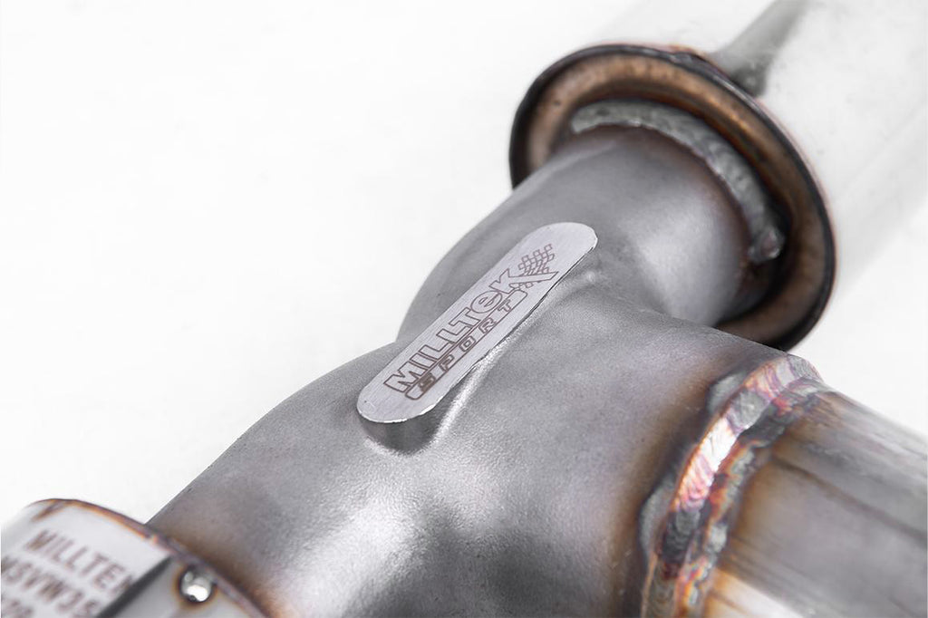 VW Golf GTD Mk6 TDI 170PS - DPF-Back Exhaust System with Polished Dual GT100 Tips (GTI Style)