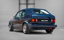 Load image into Gallery viewer, VW Golf GTI Mk1 Cab - Non-Resonated (Louder) Downpipe-Back System with OE+ Style Polished Tip
