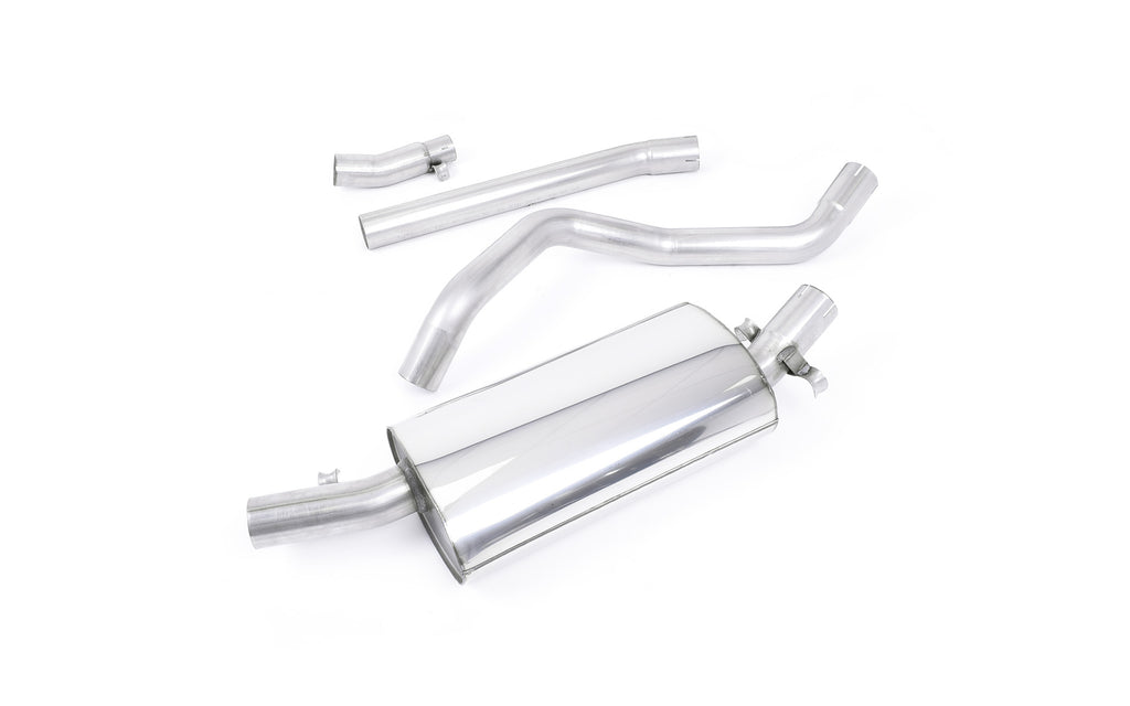 VW Golf GTI Mk1 - Non-Resonated (Louder) Downpipe-Back Exhaust System with Polished Tip