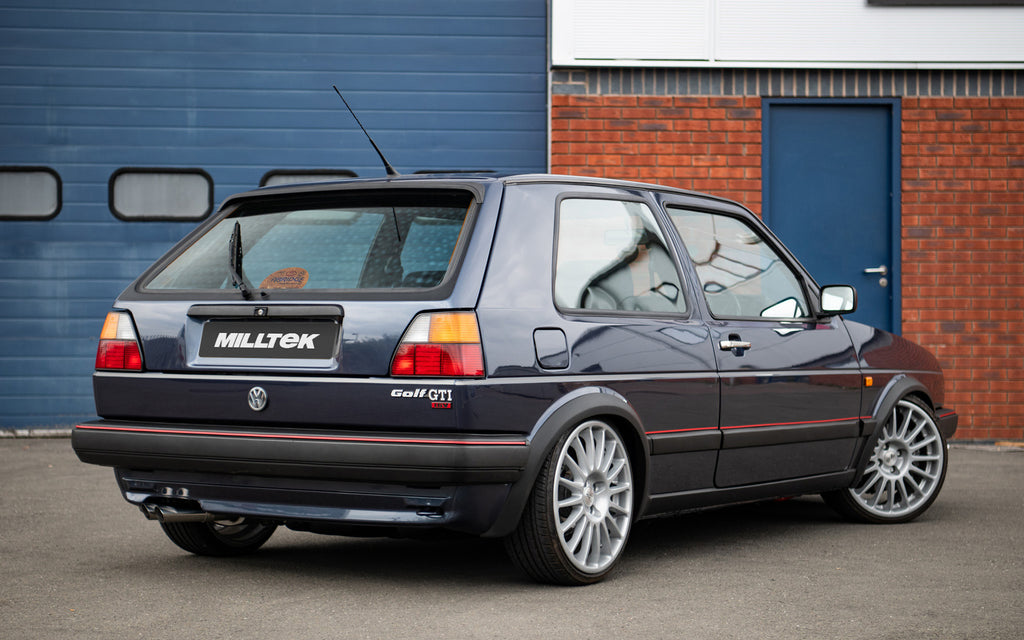 VW Golf GTI Mk2 16V - Full Exhaust System with Polished OE-Style Tips