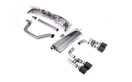 VW Golf GTI Mk8 - Particulate Filter-Back - Golf R Style - Road+ with Carbon Fibre Tips