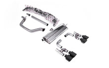 Load image into Gallery viewer, VW Golf GTI Mk8 - Particulate Filter-Back - Golf R Style - Road+ with Cerakote Black Tips