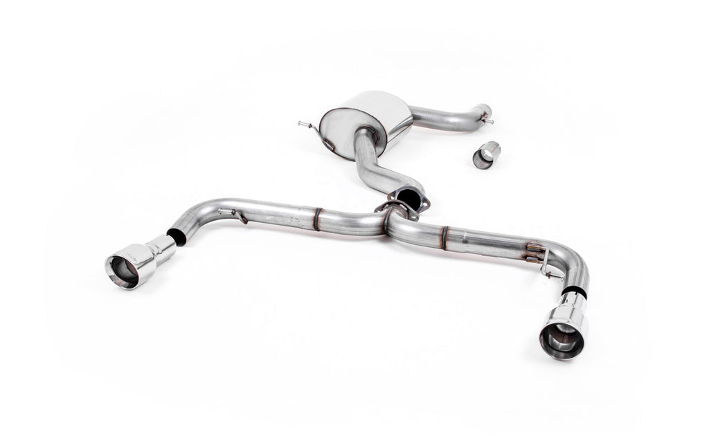 VW Golf GTi Mk6 - Non-Resonated (Louder) Cat-Back Exhaust System For OE Downpipe