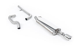 VW Golf MK4 337 Anniversary 180bhp - Non-Resonated (Louder) Cat-Back Exhaust System with Single GT100 Trim