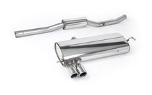 Load image into Gallery viewer, VW Golf MK4 4-Motion V6 - Resonated (Quieter) Cat-Back Exhaust System with Twin Polished Trims
