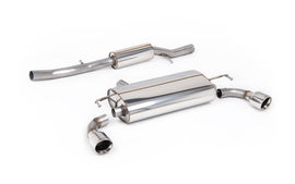 VW Golf MK4 R32 - Resonated (Quieter) Cat-Back Exhaust System with Polished Trims