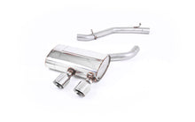 Load image into Gallery viewer, VW Golf MK5 R32 3.2 V6 - Non-Resonated (Louder) Cat-Back Exhaust System with Dual GT100 Trims