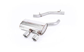 VW Golf MK5 R32 3.2 V6 - Non-Resonated (Louder) Cat-Back Exhaust System with Dual GT100 Trims