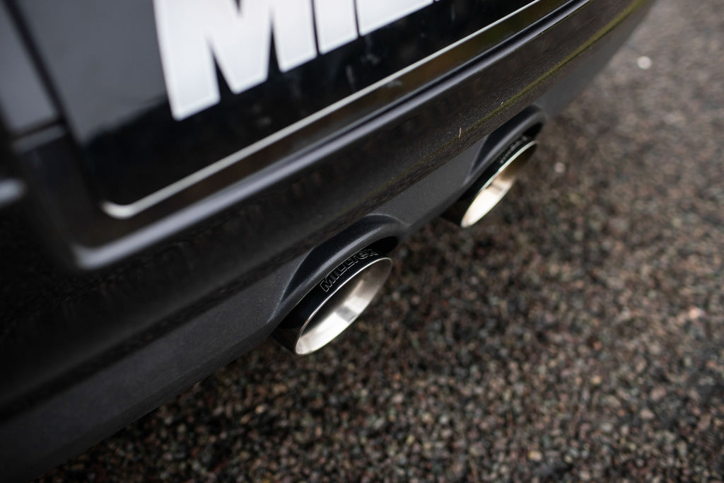 VW Golf MK5 R32 3.2 V6 - V2 3" Valved System with Polished Tips