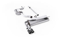 Load image into Gallery viewer, VW Golf MK7.5 1.5TSI Evo GT &amp; R-Line - Resonated (Quieter) Cat Back Exhaust System with Carbon Trims  (GTD Twin Outlet Style)