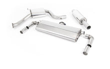 Load image into Gallery viewer, VW Golf MK7.5 GTI (Non Performance Pack/Non GPF) -  Resonated (Quieter) Cat-Back Exhaust System with Carbon Jet-100 Trims