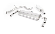 Load image into Gallery viewer, VW Golf MK7.5 GTI (TCR &amp; Performance Pack - GPF Models) - Resonated (Quieter) Cat-Back Exhaust System with JET-100 Carbon Trims