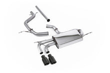 Load image into Gallery viewer, VW Golf Mk5 2.0 TDI 140PS - Non-Resonated (Louder) Cat-Back Exhaust System with Cerakote Black Tips (For GTI Valance)