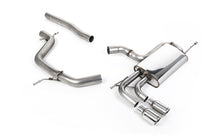 Load image into Gallery viewer, VW Golf Mk5 GT 2.0 TDI 170PS - Non-Resonated (Louder) Cat-Back Exhaust System with Twin Polished Trims