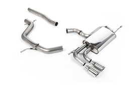 VW Golf Mk5 GT 2.0 TDI 170PS - Non-Resonated (Louder) Cat-Back Exhaust System with Twin Polished Trims