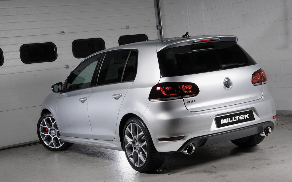 VW Golf Mk6 GTi Edition 35 - Non-Resonated Turbo-Back Exhaust System with Catalyst Delete