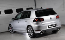 Load image into Gallery viewer, VW Golf Mk6 GTi Edition 35 - Resonated (Quieter) Turbo-Back Exhaust System with Hi-Flow Sports Catalyst &amp; Polished Trims