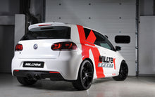 Load image into Gallery viewer, VW Golf R Mk6 - Non-Resonated (Louder) Cat-Back Exhaust System with Cerakote Black Trims