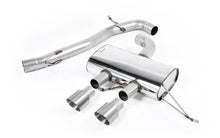 Load image into Gallery viewer, VW Golf R Mk6 - Non-Resonated (Louder) Cat-Back Race Exhaust System with Titanium Tips