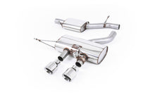 Load image into Gallery viewer, VW Golf R Mk6 - Resonated (Quieter) Cat-Back Exhaust System with Polished Trims