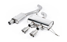 VW Golf R Mk6 - Resonated (Quieter) Cat-Back Race Exhaust System
