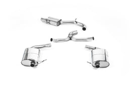 VW Golf R Mk7.5 Estate - Cat-Back Exhaust System with Polished Quad Oval Tips