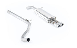 VW Polo GTI 1.8T - Non-Resonated (Louder) Cat-Back Exhaust System with Twin JET Trims