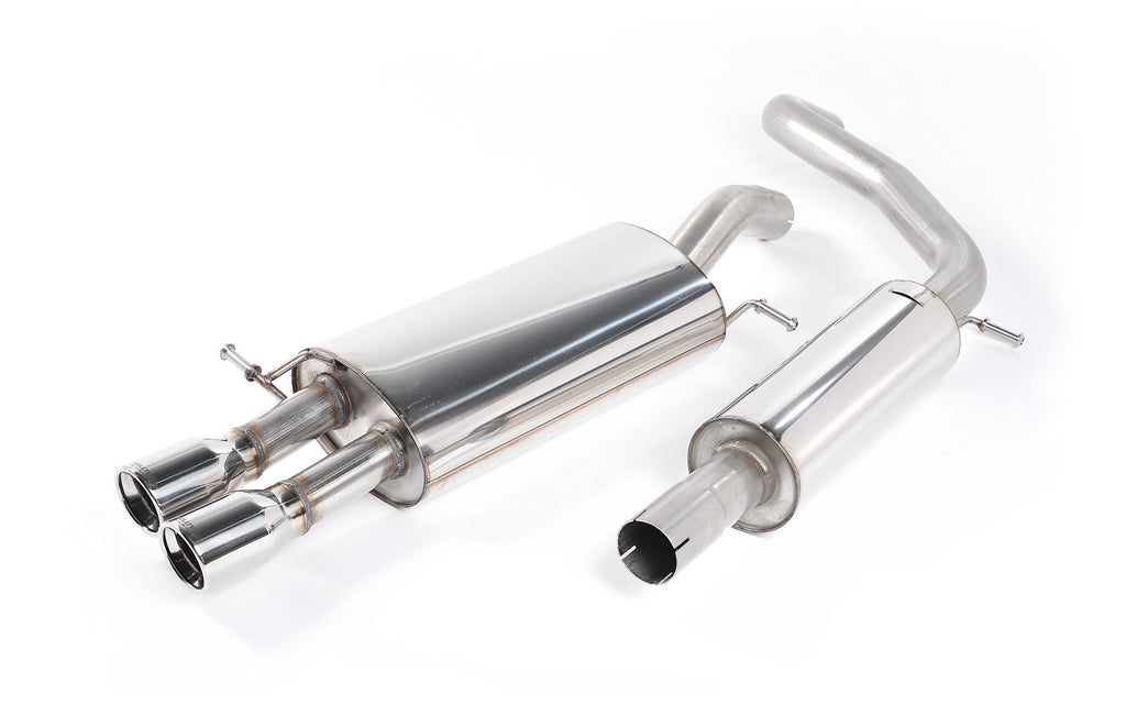 VW Polo GTI 1.8T - Resonated (Quieter) Cat-Back Exhaust System with Twin JET Trims
