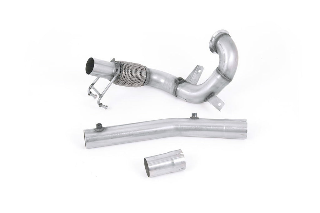 VW Polo GTI 2.0 TSI (AW - 5 Door/Pre Facelift/GPF Models) - Non-Resonated (Louder) Downpipe &amp; De-Cat - For Milltek Cat-Back
