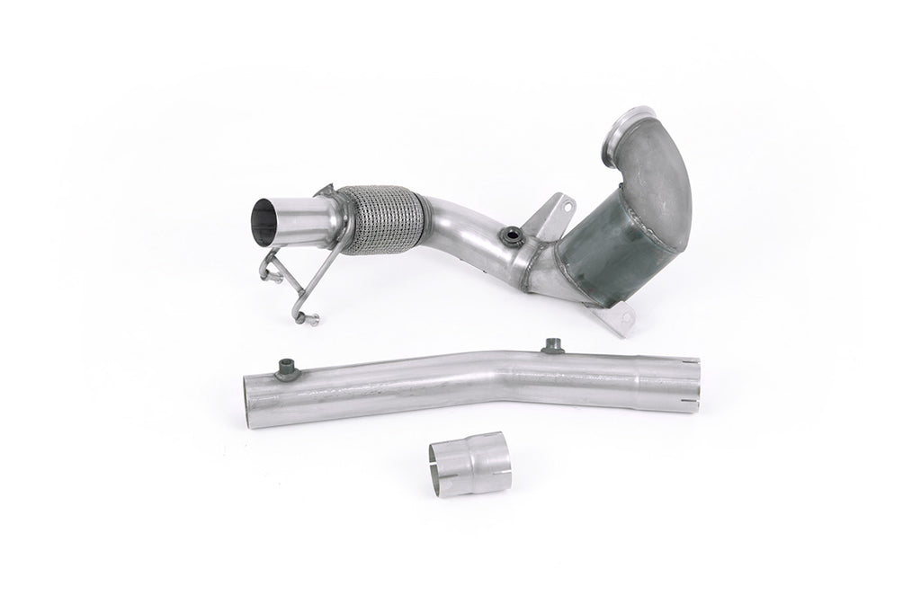 VW Polo GTI 2.0 TSI (AW - 5 Door/Pre Facelift/GPF Models) - Non-Resonated (Louder) Downpipe with Hi-Flow Sports Cat - For OE Cat-Back