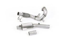 VW Polo GTI 2.0 TSI (AW - 5 Door/Pre Facelift/GPF Models) - Resonated (Quieter) Downpipe & De-Cat - For Milltek Cat-Back