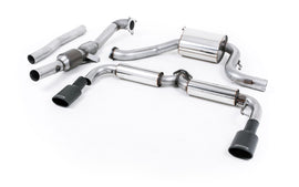 VW Scirocco R - Resonated (Quieter) Turbo-Back Exhaust System with Hi-Flow Sports Catalyst