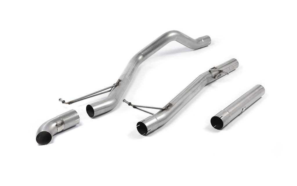 VW T5/T6 LWB - Non-Resonated (Louder) DPF-Back Exhaust System with Discrete Outlet