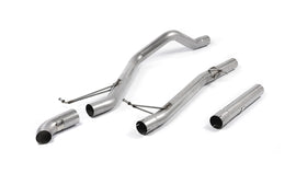 VW T5/T6 LWB - Non-Resonated (Louder) DPF-Back Exhaust System with Discrete Outlet