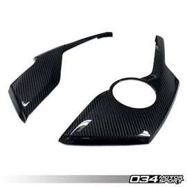 034Motorsport Carbon Fibre Engine Cover for Audi B9 S4 3.0 TFSI