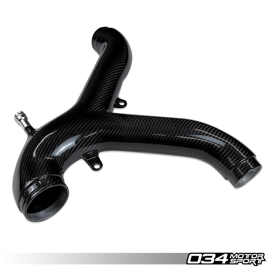 034Motorsport Carbon Fibre Y-Pipe for Audi S4 B5 2.7T