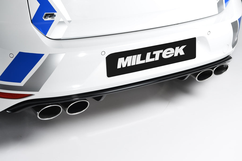 VW Golf R MK7 2.0 TSI (76.2mm systems) - Non-Resonated Turbo-Back Exhaust System with Hi-Flow Sports Catalyst
