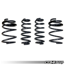 034Motorsport Dynamic+ Lowering Springs for Audi A3/S3 8V
