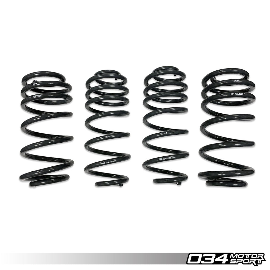 034Motorsport Dynamic+ Lowering Springs for Audi Q5/SQ5 B8