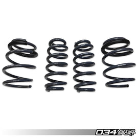 034Motorsport Dynamic+ Lowering Springs for Audi RS3 8Y