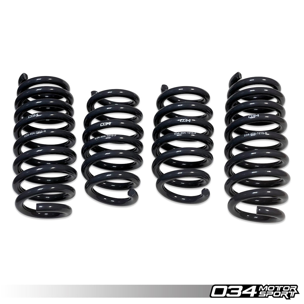 034Motorsport Dynamic+ Lowering Springs for Audi R8 Gen 1/1.5