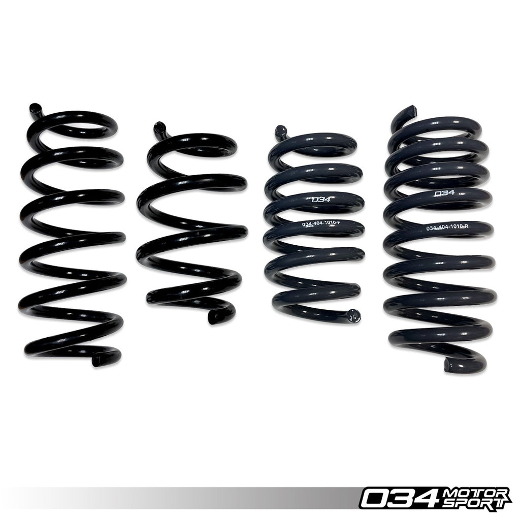 034Motorsport Dynamic+ Lowering Springs for Audi R8 Gen 1/1.5