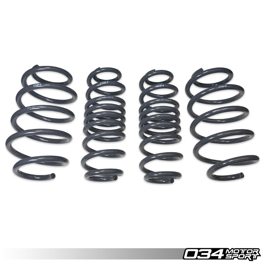 034Motorsport Dynamic+ Lowering Springs for VW Golf R32 Mk5