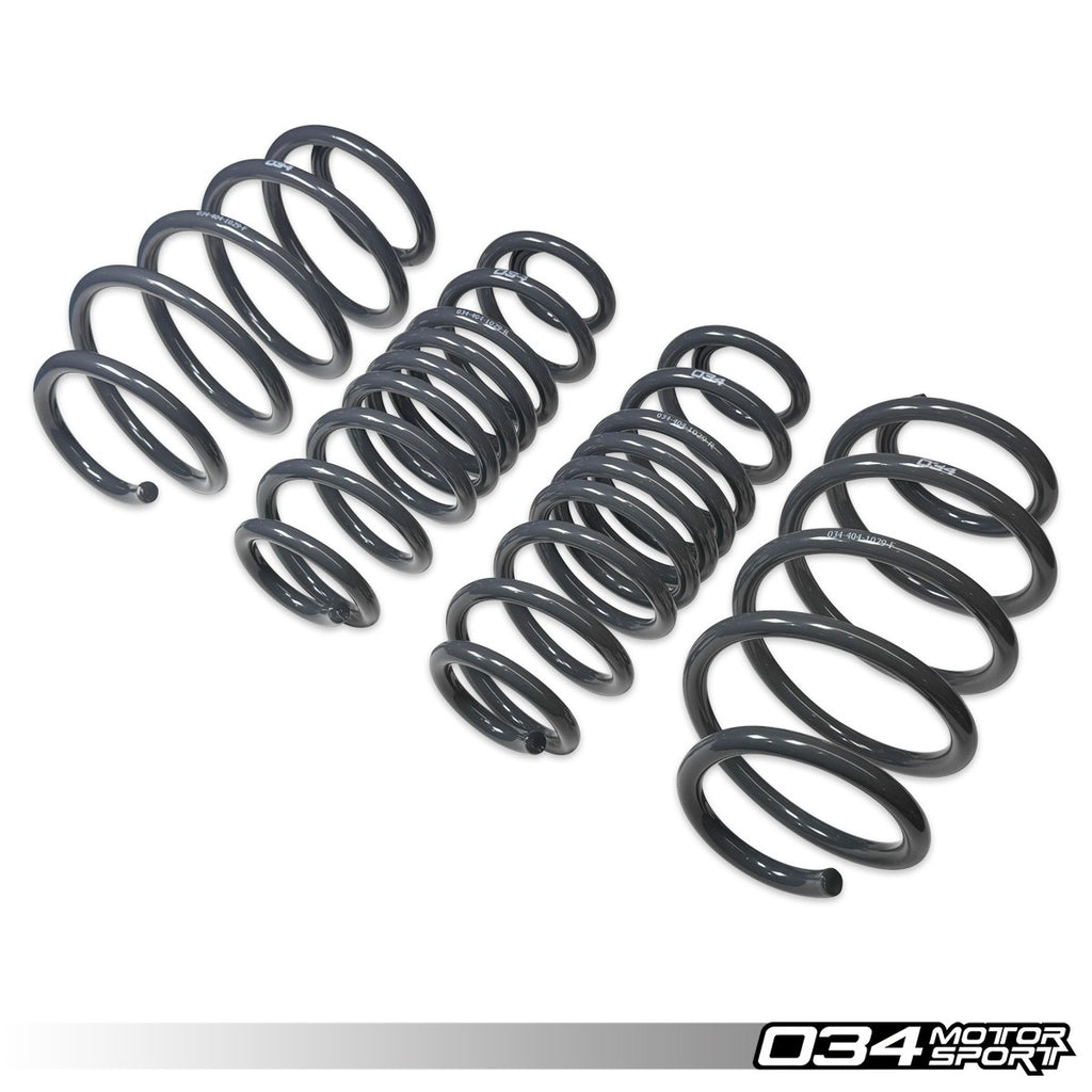 034Motorsport Dynamic+ Lowering Springs for VW Golf R32 Mk5