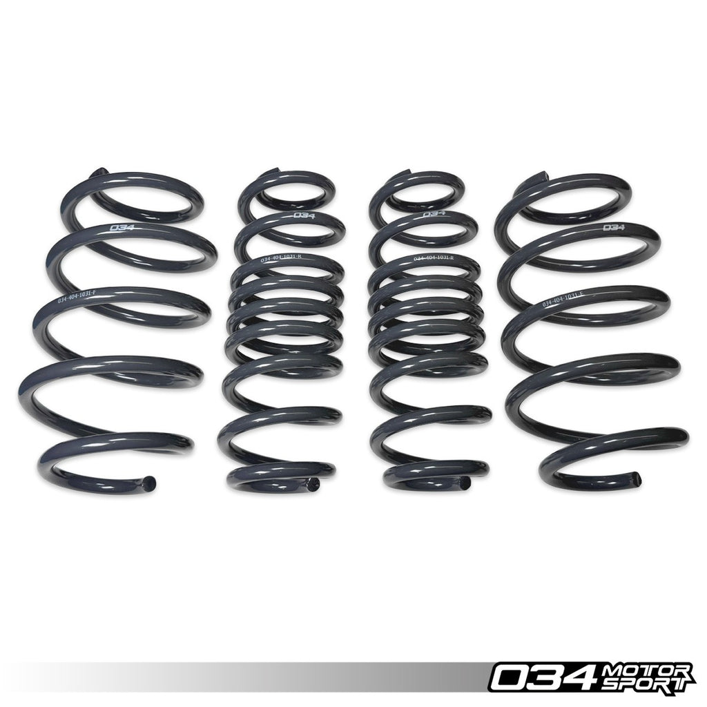 034Motorsport Dynamic+ Lowering Springs for VW Golf R Mk6