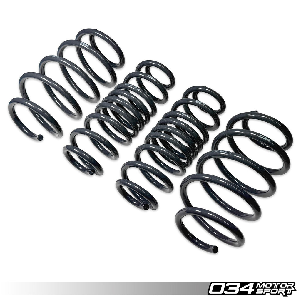 034Motorsport Dynamic+ Lowering Springs for VW Golf R Mk6