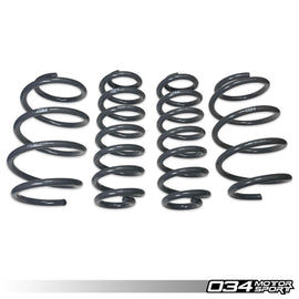 034Motorsport Dynamic+ Lowering Springs for VW Tiguan 1.4 TSI