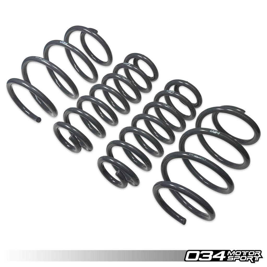 034Motorsport Dynamic+ Lowering Springs for VW Tiguan 1.4 TSI