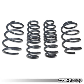 034Motorsport Dynamic+ Lowering Springs for VW Tiguan 2.0 TSI